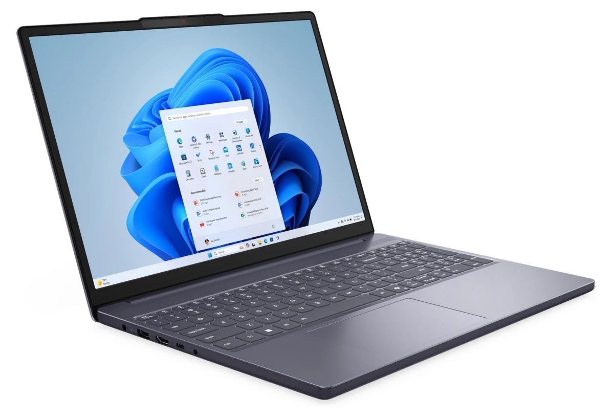 Ноутбук Lenovo IdeaPad Slim 3 15ARP10 15.3" (AMD Ryzen 5 150, AMD Radeon 660M) 16ГБ, 512ГБ SSD, noOS, серый (83K700K5RK)