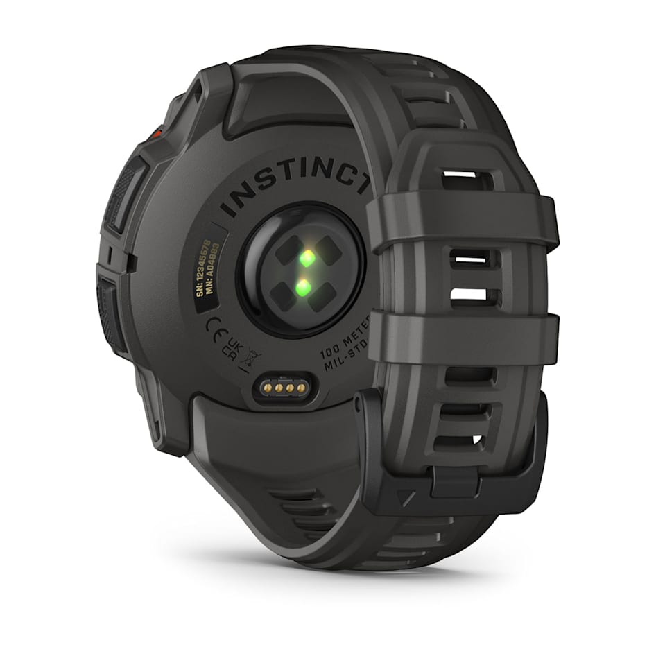 Умные часы Garmin Instinct 3 50mm Solar, черный с угольно-черным ремешком (010-02935-00)