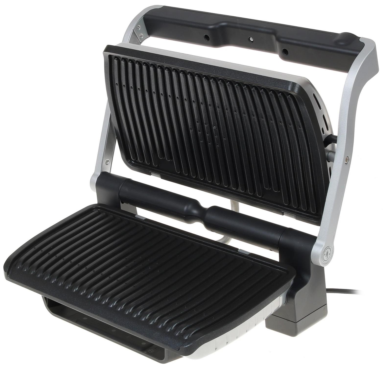 Гриль Tefal Optigrill+ XL GC722D34, серебристый