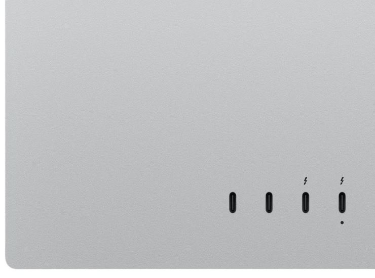 Apple Studio Display 27" Standard T-Stand, серебристый (MFEX4)