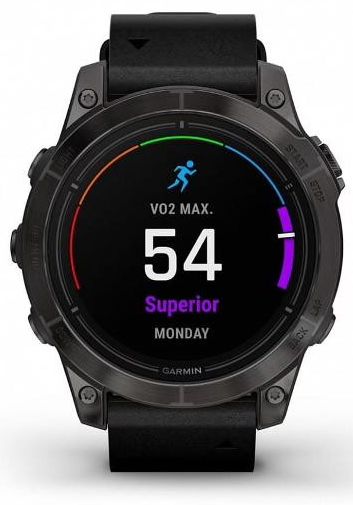Garmin EPIX Pro (Gen 2) 47mm Sapphire Edition, титановый черный (010-02803-10)