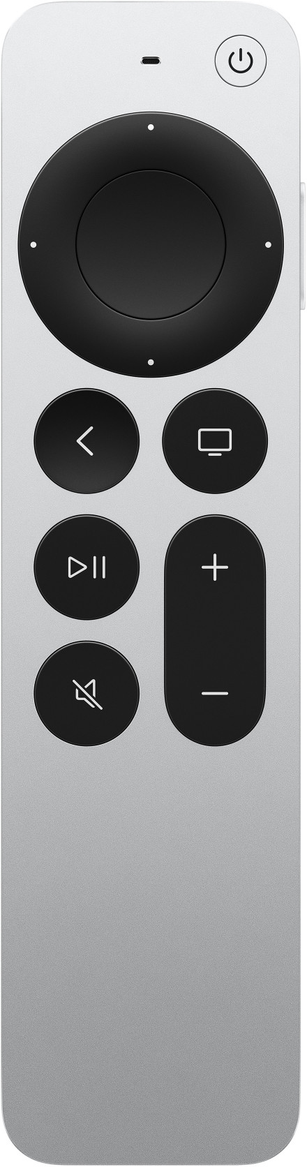 Пульт ДУ Apple TV Siri Remote, серебристый MW5G3