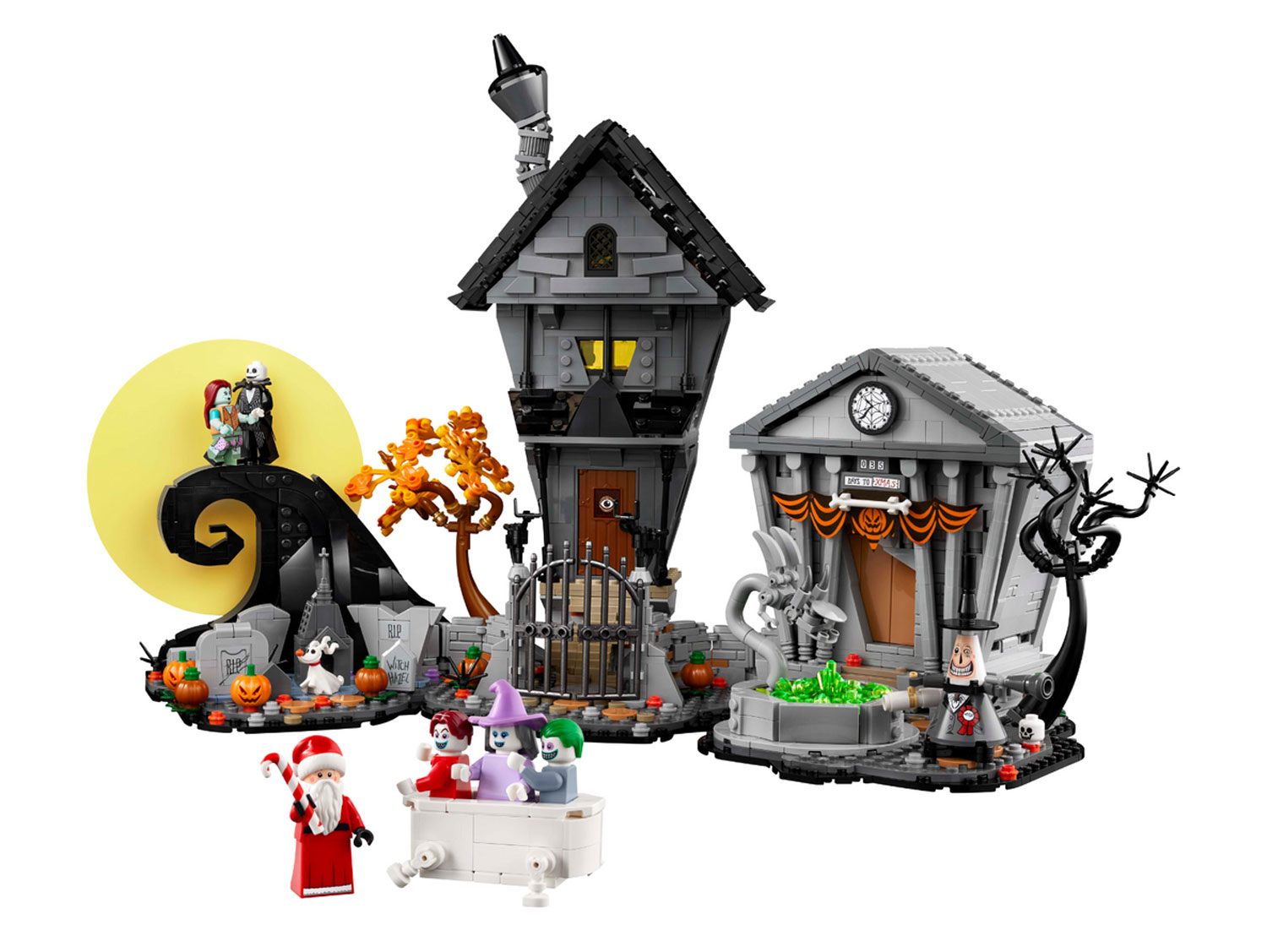 LEGO Ideas 21351 «Кошмар перед Рождеством» Тима Бёртона
