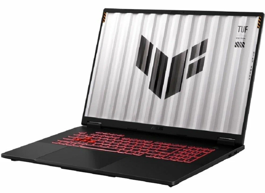 Asus TUF Gaming A18 FA808UM-S8050 18" (AMD Ryzen 7 260, NVIDIA GeForce RTX 5060) 8ГБ, 512ГБ SSD, noOS, серый (90NR0NN1-M00310)