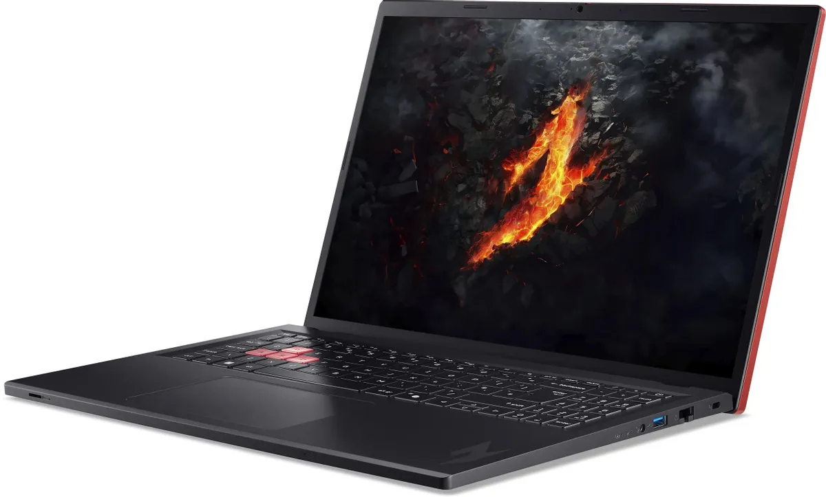Ноутбук Acer Nitro Lite 16 NL16-71G-549B 16" (Intel Core i5 13420H, NVIDIA GeForce RTX 4050) 16ГБ, 512ГБ, noOS, красный (NH.D29ER.001)