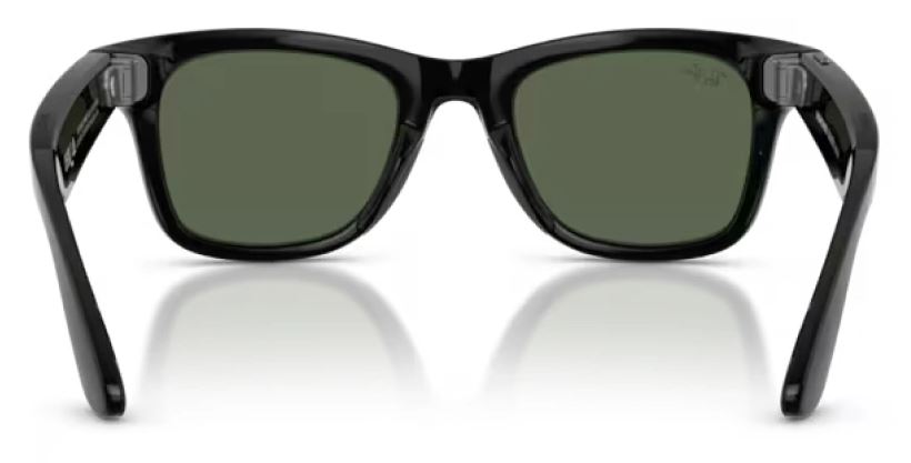 Умные очки Ray Ban Meta Wayfarer (Gen2) RW4012, Shiny Black/G15 Green (8056262721346)