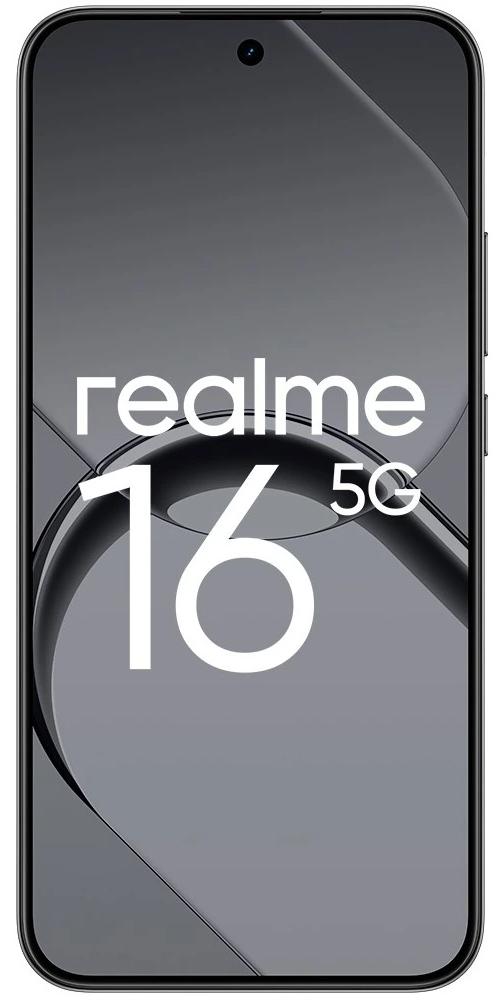 Смартфон realme 16 5G 8/256 Гб, черный