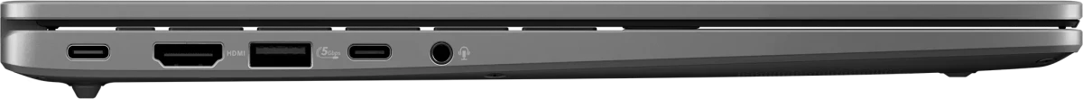 Asus Vivobook S14 S3407VA 14" (Intel Core 5 210H, Intel Graphics) 16ГБ, 512ГБ SSD, noOS, серый (90NB1682-M00720)