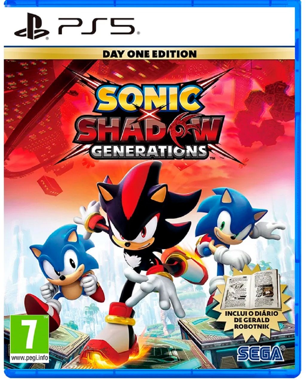 Игра Sonic x Shadow Generations: Day One Edition для PS5