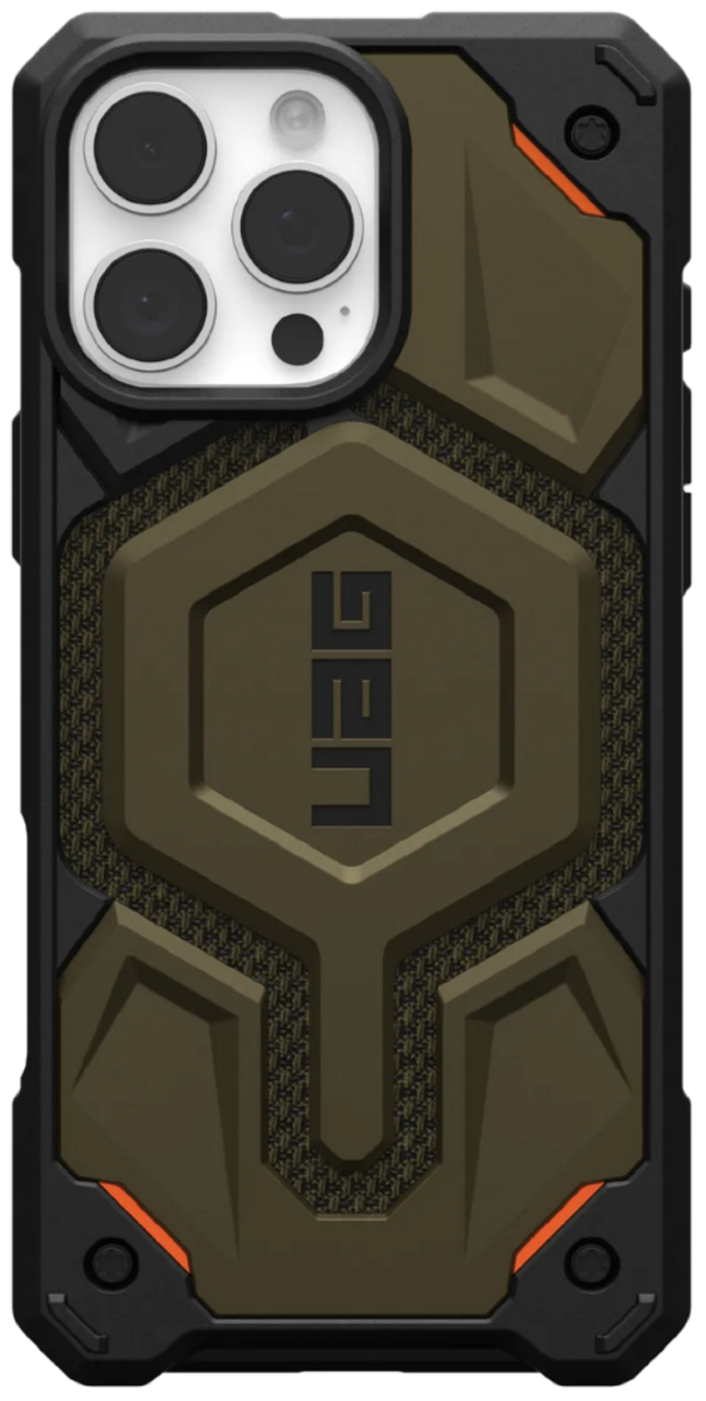 Чехол UAG Monarch Pro Kevlar c MagSafe для iPhone 16 Pro Max, зеленый (114457115555)