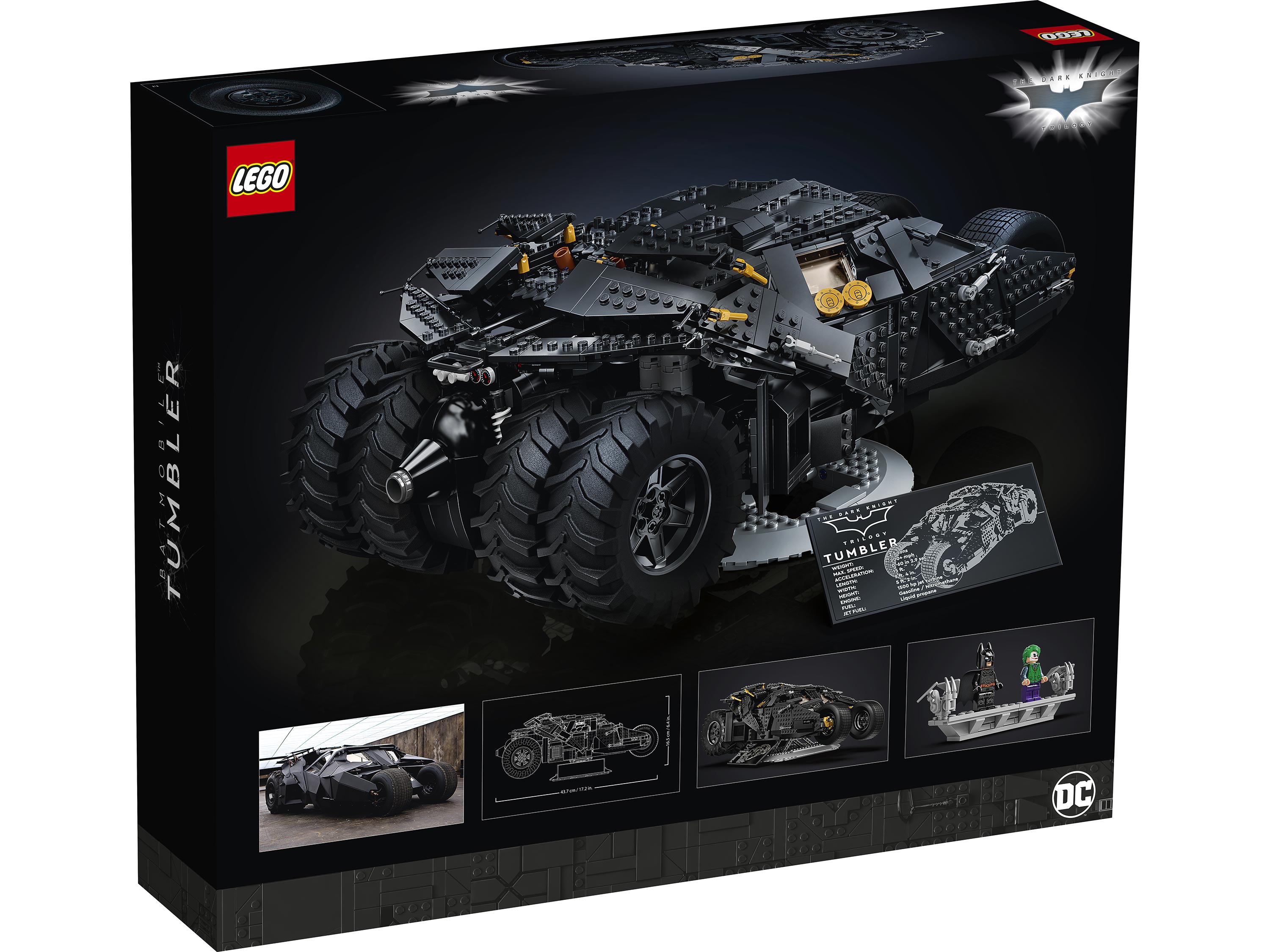 Конструктор LEGO Super Heroes 76240 Бэтмобиль «Тумблер»