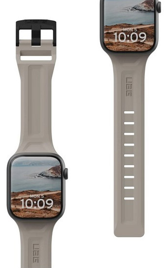 Ремешок UAG Scout Silicone для Apple Watch 42/44/45/49 мм, Titanium (191488113636)