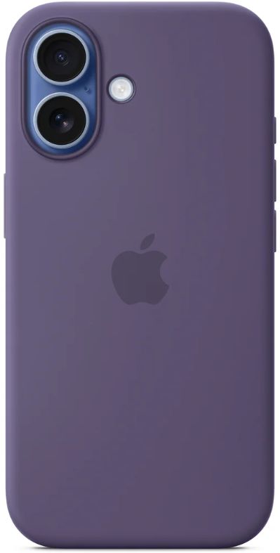 Apple Silicone Case с MagSafe для iPhone 17, фиолетовый (Purple Fog) MGF04FE/A