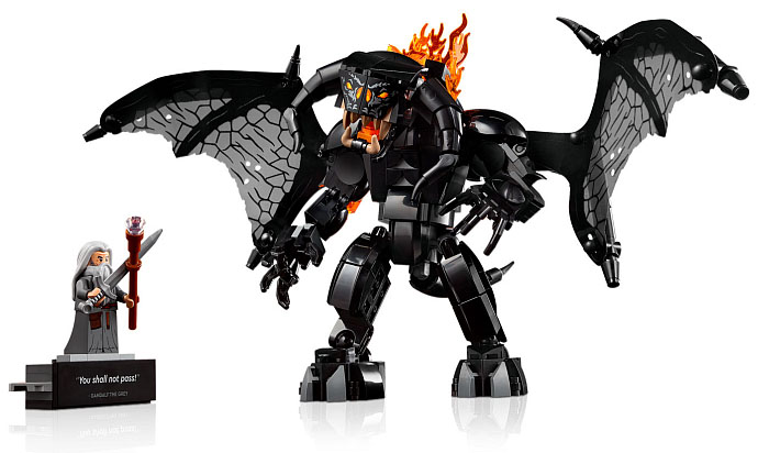 LEGO Icons 10367 Книжный уголок: Властелин колец. Балрог