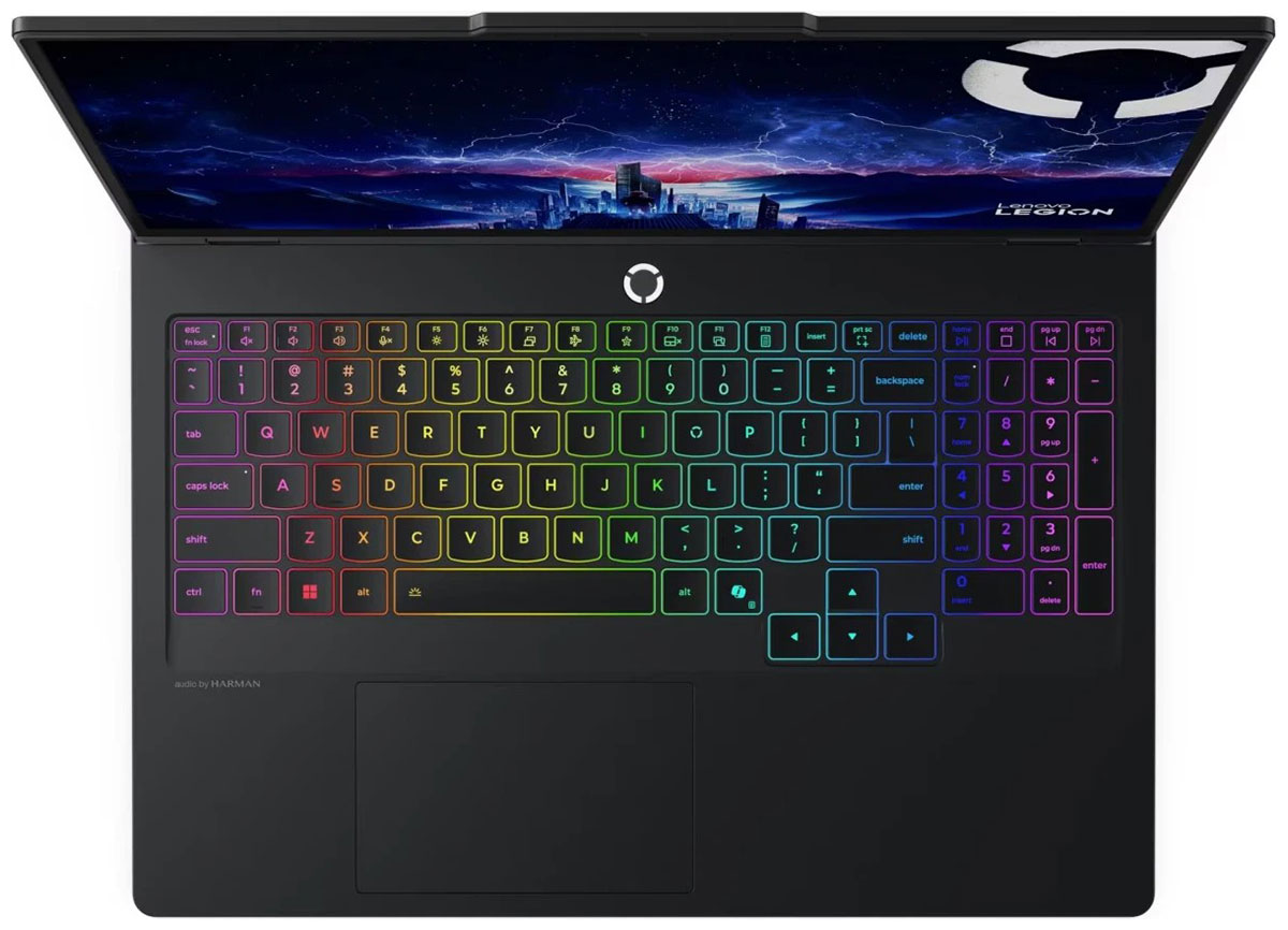 Lenovo Legion Pro 5 16IAX10 (Intel Core Ultra 7 255HX, NVIDIA GeForce RTX 5060) 16ГБ, 1ТБ SSD, Windows 11 Home, черный (83F30009US)