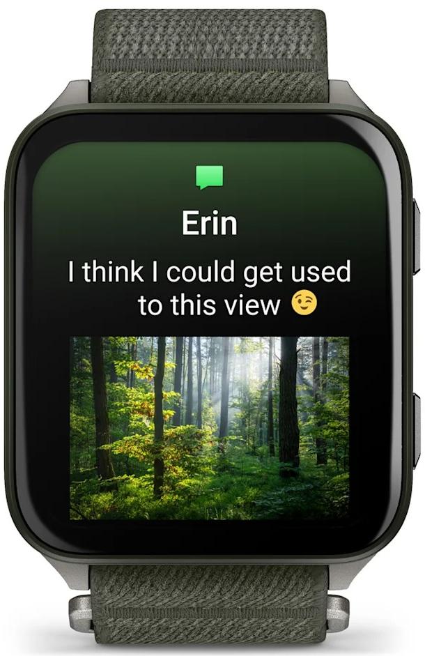 Garmin Venu X1, темно-зеленые с черным ремешком (010-02980-03)