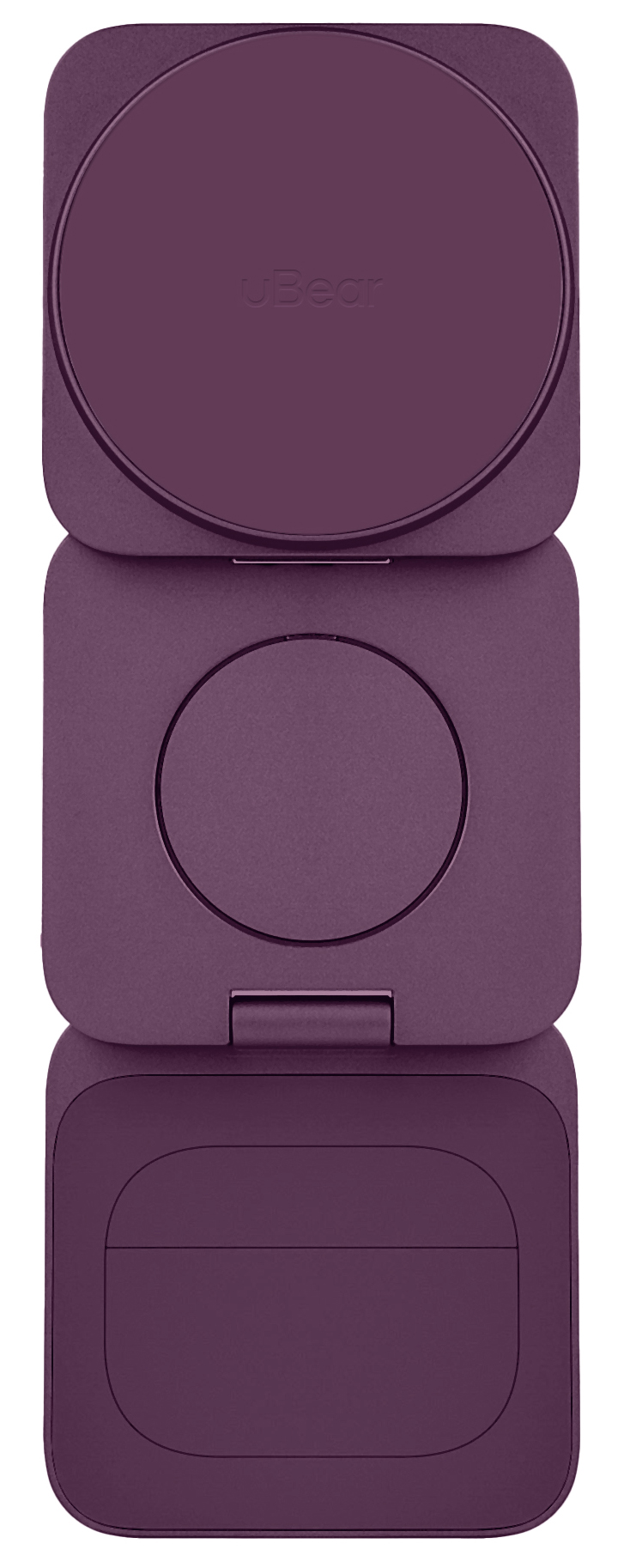 uBear Balance Slim, MagSafe, Qi2.2, фиолетовый (WL24BR31BS-AW)