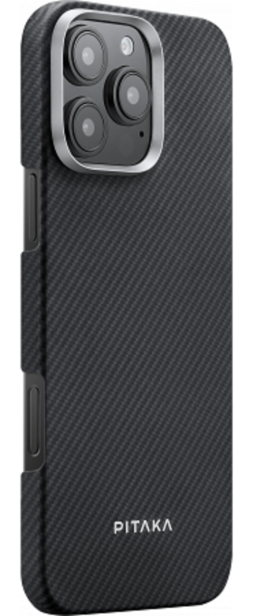 Чехол PITAKA Ultra-Slim Case для iPhone 16 Pro Max, черный (KI1601PMA)