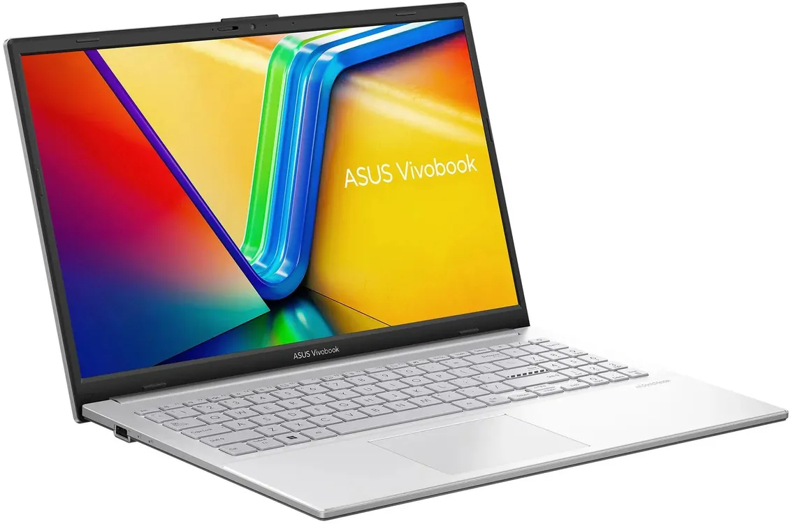 Ноутбук ASUS Vivobook Go 15 E1504FA-BQ4328 15.6" (AMD Ryzen 5 40, AMD Radeon 610M) 16ГБ, 512ГБ SSD, noOS, серебристый (90NB0ZR1-M077D0)
