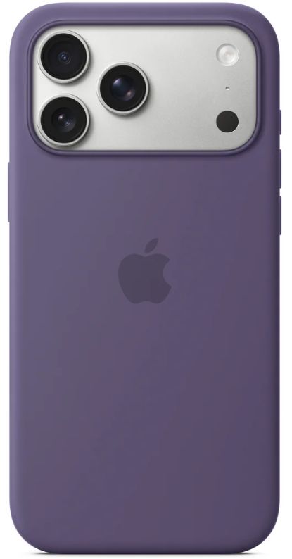Apple Silicone Case с MagSafe для iPhone 17 Pro, фиолетовый (Purple Fog) MGFG4FE/A