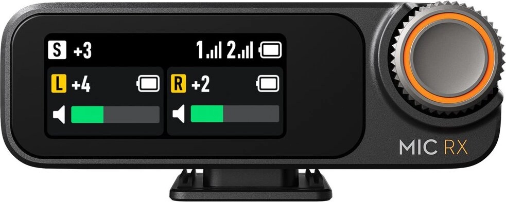 Беспроводной микрофон DJI Mic 2 (2 TX + 1 RX + Charging Case), черный