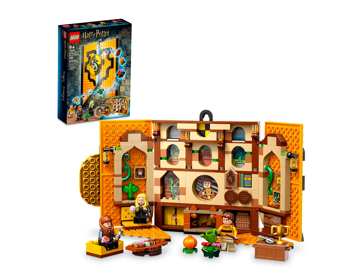 Конструктор LEGO Harry Potter 76412 Знамя факультета Пуффендуй