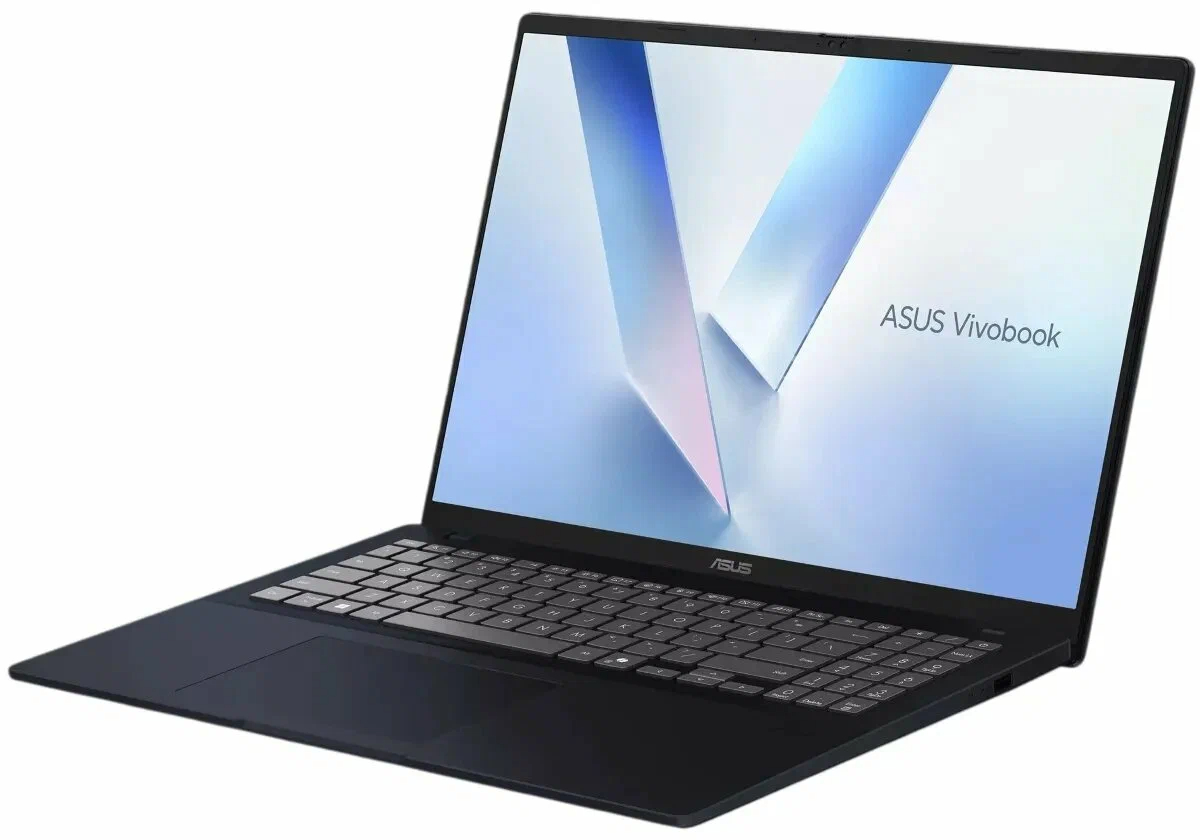 Ноутбук Asus VivoBook 16" (Intel Core Ultra 5 225H, Intel Graphics) 16ГБ, 512ГБ, noOS, синий (90NB15A1-M00RT0)