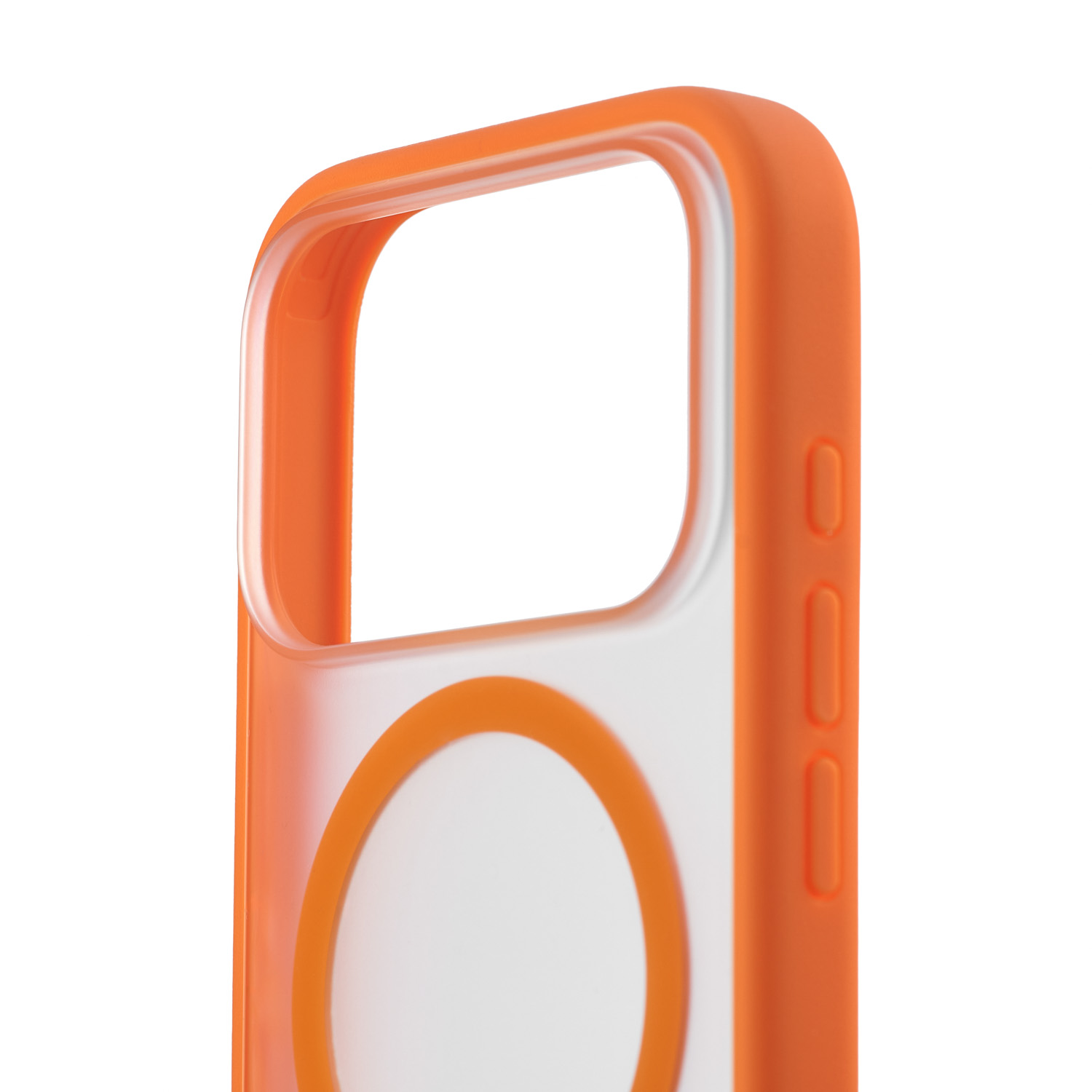 uBear Cloud Mag Case с MagSafe для iPhone 17 Pro Max (усиленный, силк-тач), оранжевый (CS582OR69PMT-I25M)