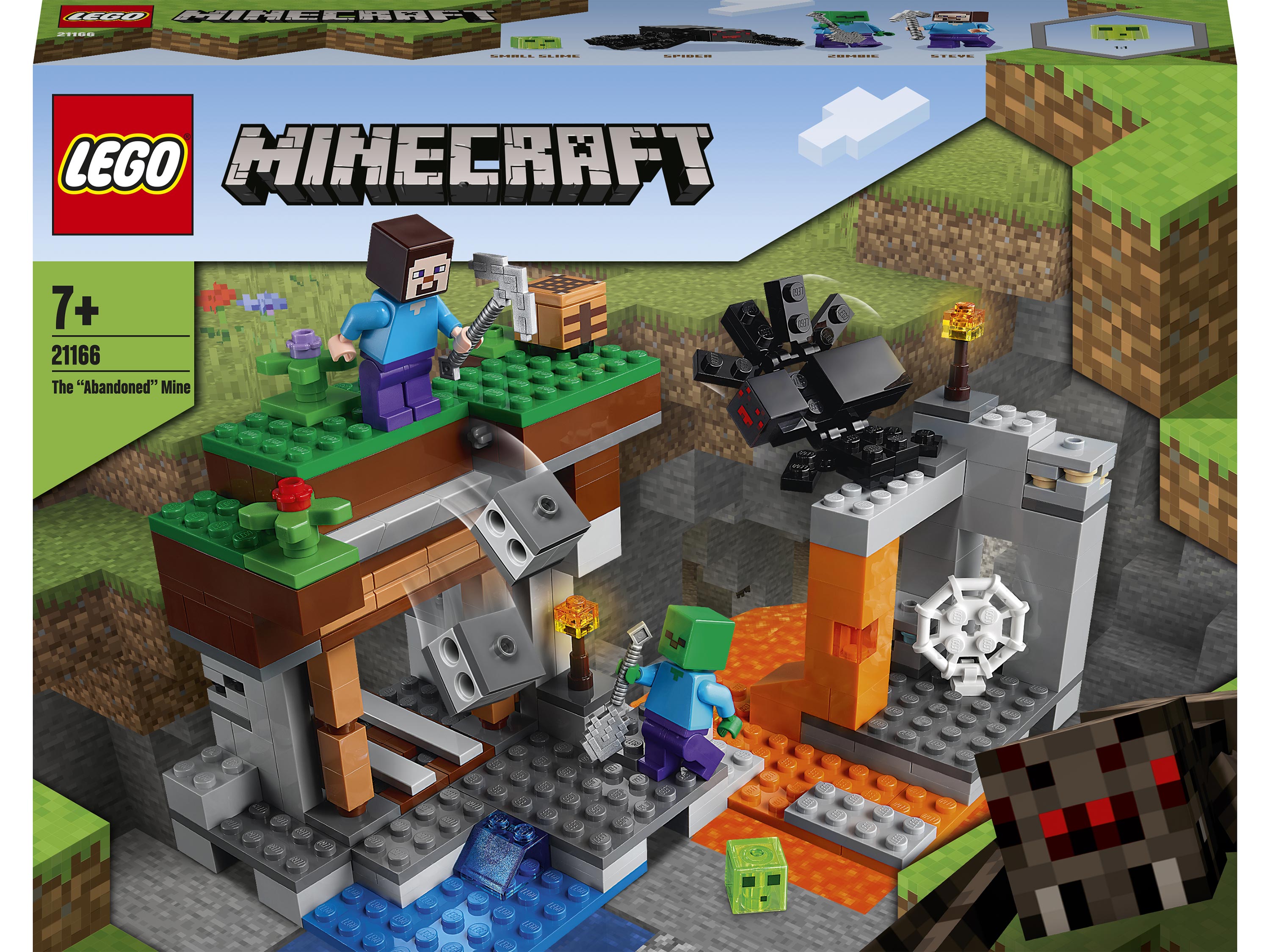 Конструктор LEGO Minecraft 21166 «Заброшенная» шахта