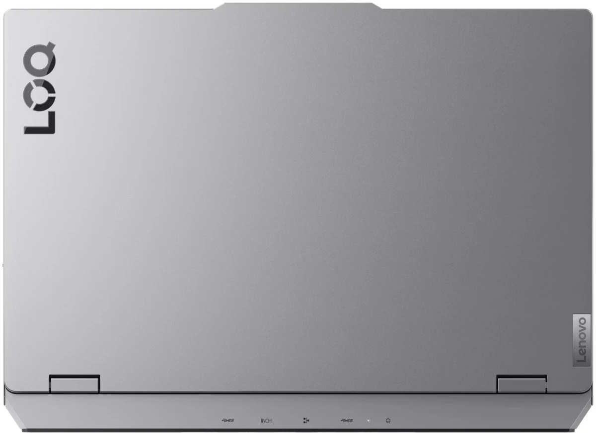 Ноутбук Lenovo LOQ 15IRX10 (Intel Core i7 14700HX, NVIDIA GeForce RTX 5050) 16ГБ, 1ТБ SSD, noOS, серый (83JE013LSA)