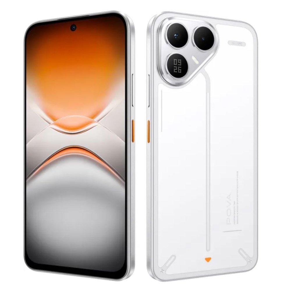 Tecno Pova 8 5G 8/256ГБ, белый