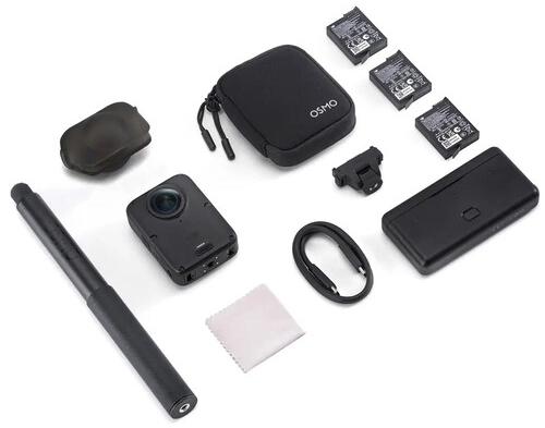 Экшн-камера DJI Osmo 360 II Adventure Combo, черный