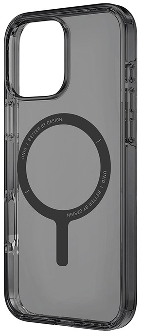 Чехол Uniq Clario с MagSafe для iPhone 16 Pro, серый IP6.3P(2024)-CLARMSMK