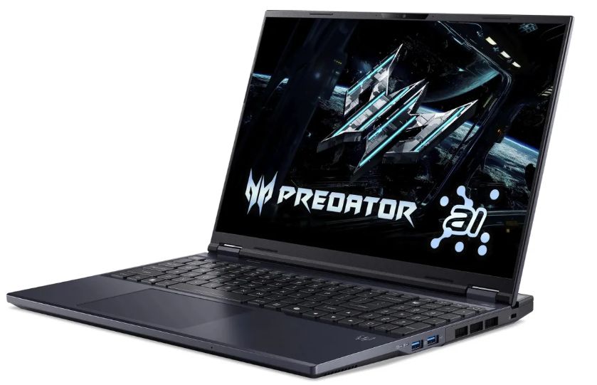 Acer Predator Helios Neo 16 AI Gaming (Intel Core Ultra 9 275HX, NVIDIA GeForce RTX 5060) 16ГБ, 1ТБ SSD, noOS, черный (NH.QVUEM.002)