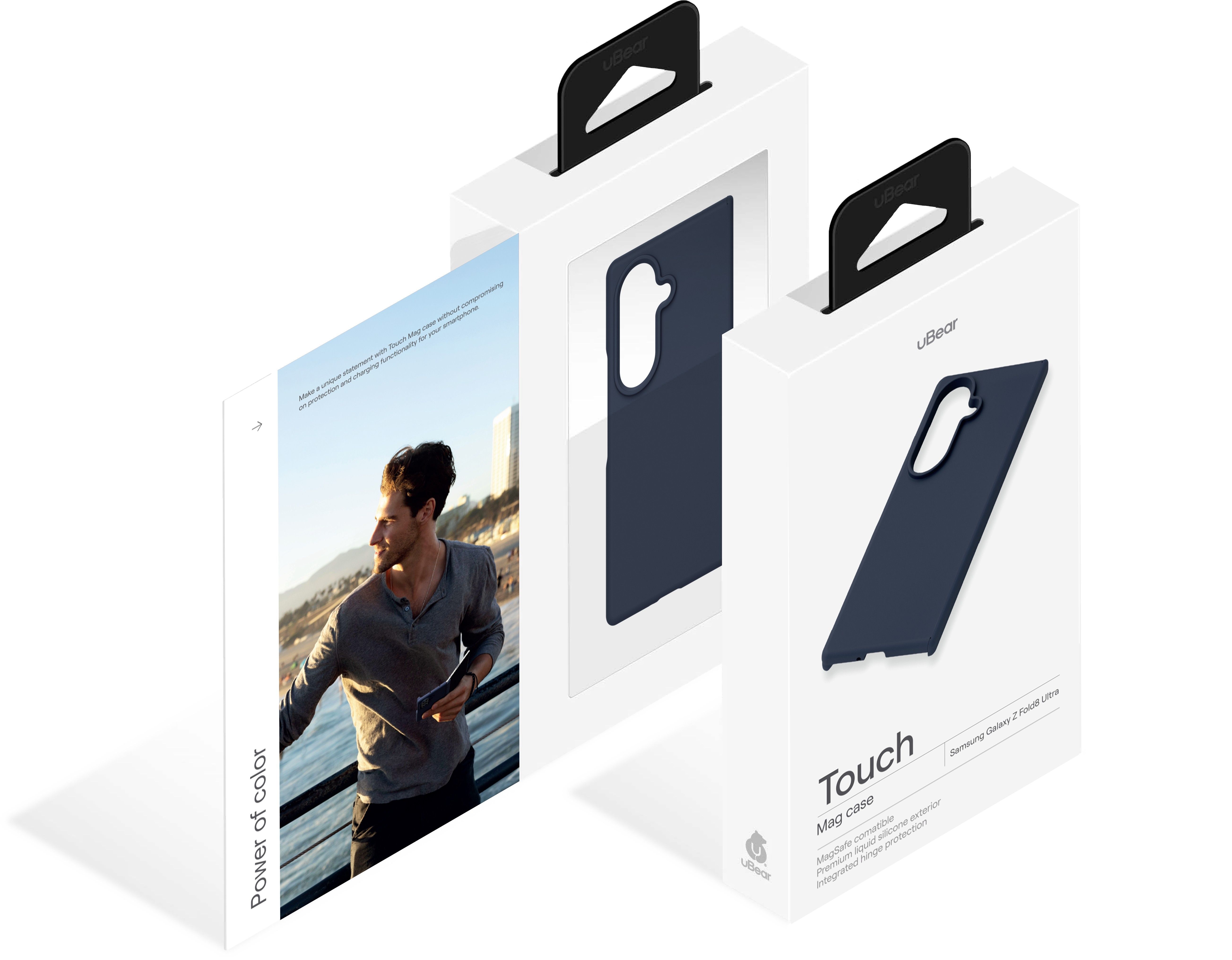 uBear Touch Mag для Galaxy Z Fold8 Ultra, синий (CS670DB76TH-SZ26M)