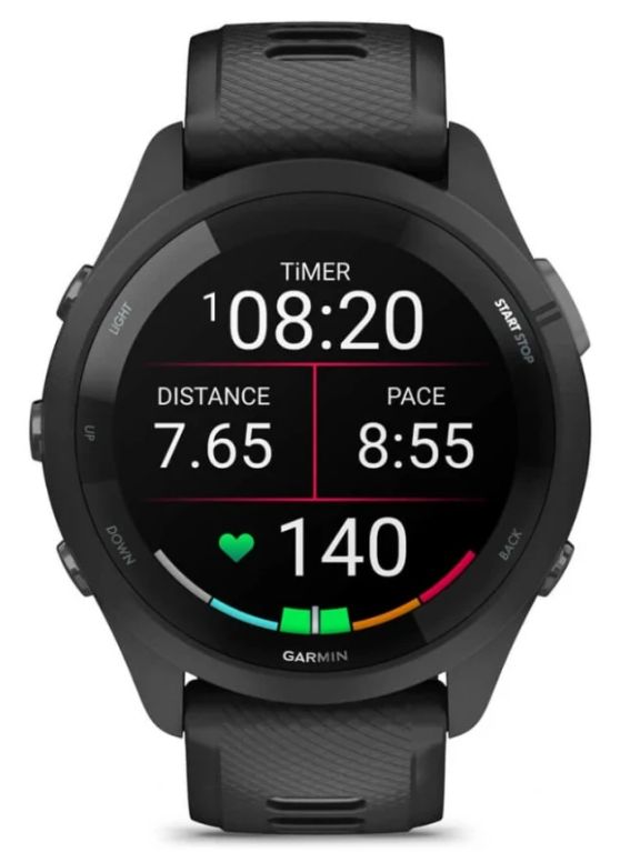 Garmin Forerunner 265, черный (010-02810-30)