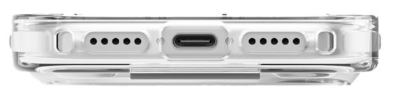 Uniq Heldro Air с MagSafe для iPhone 17 Pro, прозрачный (IP6.3P(2025)-HELAMLCLR)