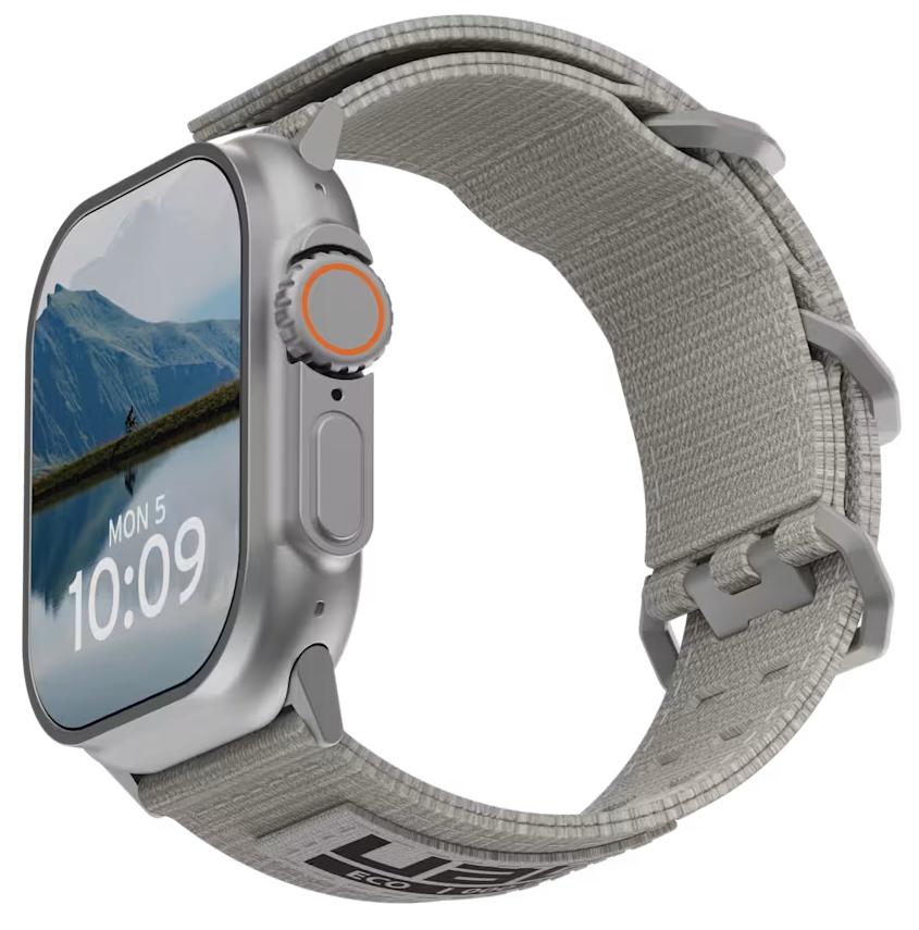 Ремешок UAG Metropolis Strap для Apple Watch 49/46/45/44/42, титан (Titanium) (194159113636)