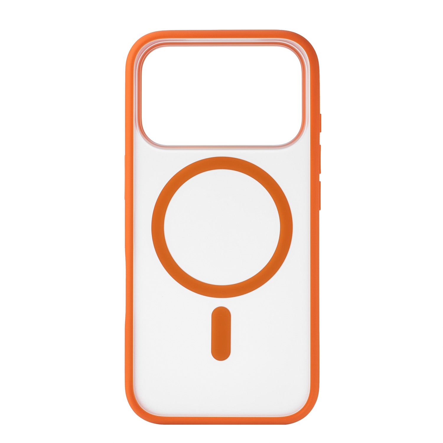 uBear Cloud Mag Case с MagSafe для iPhone 17 Pro Max (усиленный, силк-тач), оранжевый (CS582OR69PMT-I25M)