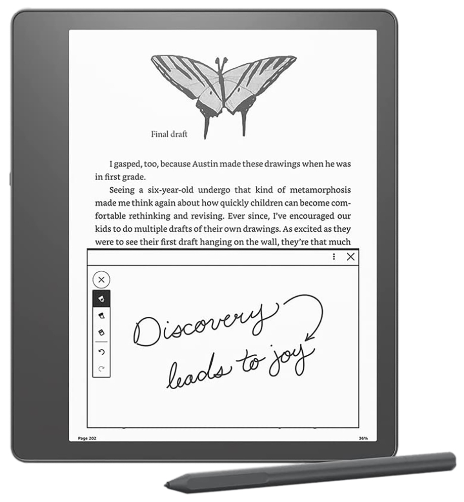 Amazon Kindle Scribe 2022 16Gb + Basic Pen, черный