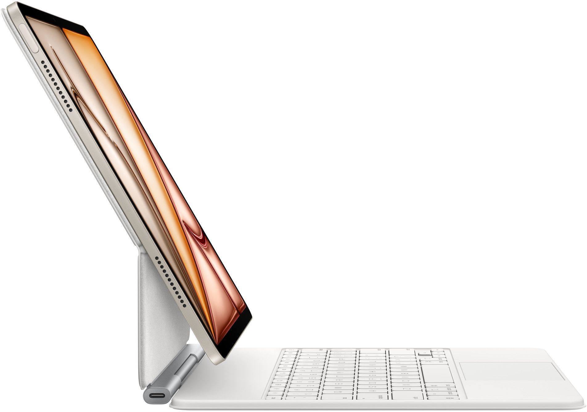 Клавиатура Apple Magic Keyboard для iPad Air 13 M3 (2025), белый (MDFW4)