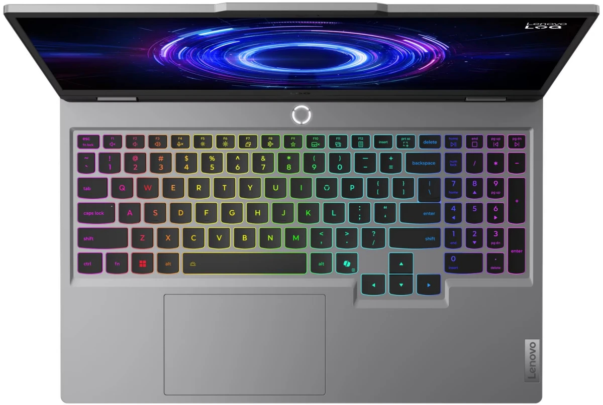 Ноутбук Lenovo LOQ 15IRX10 (Intel Core i7 14700HX, NVIDIA GeForce RTX 5050) 16ГБ, 1ТБ SSD, noOS, серый (83JE013LSA)