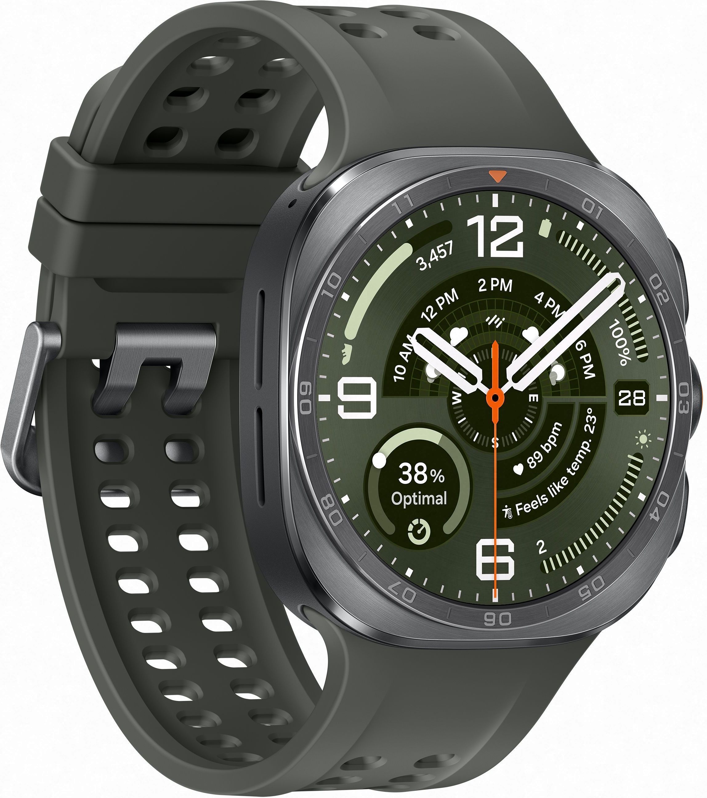 Samsung Galaxy Watch Ultra2 LTE 47 мм, серый титан