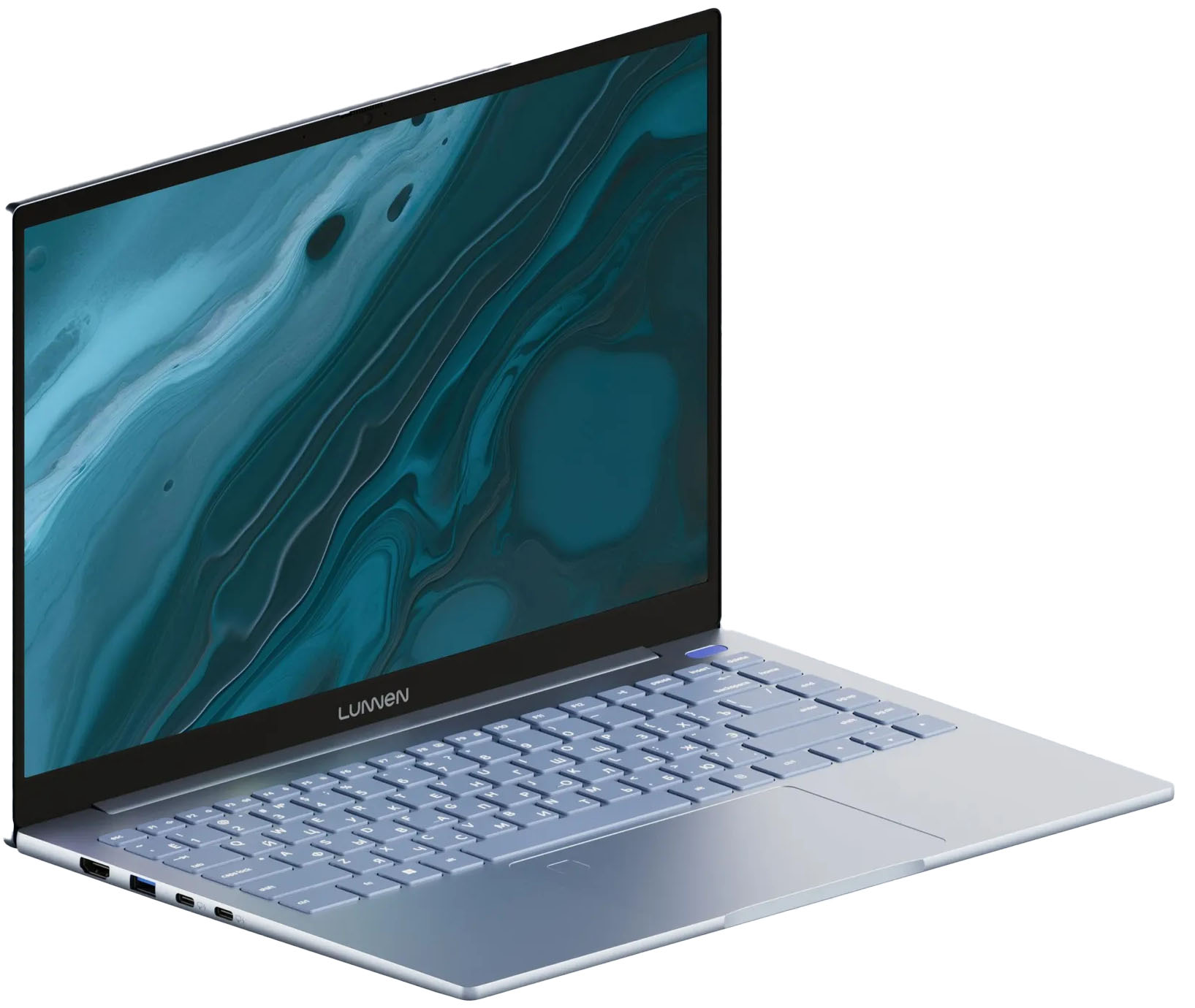 Ноутбук Lunnen Ground 14" (AMD Ryzen 7 7730U, AMD Radeon Graphics) 16ГБ, 512ГБ SSD, Windows 11 Home, голубой (LL4FAWG02)