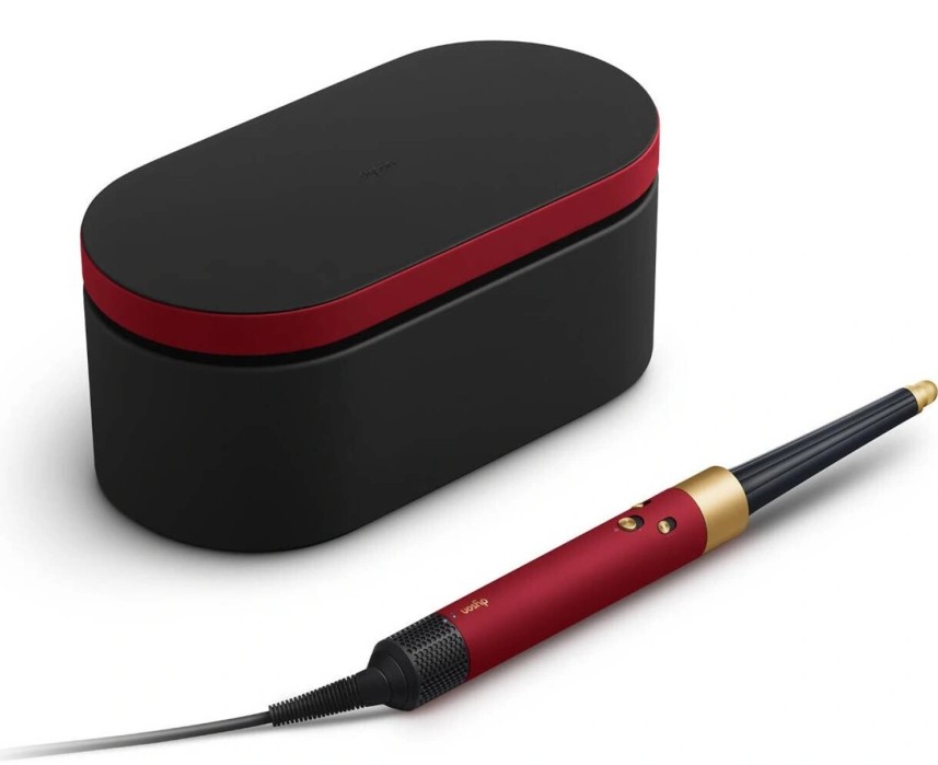 Dyson Airwrap i.d. Straight+Wavy HS08 для прямых и волнистых волос, Red Velvet/Gold (Красный бархат/золото) 5025155112342
