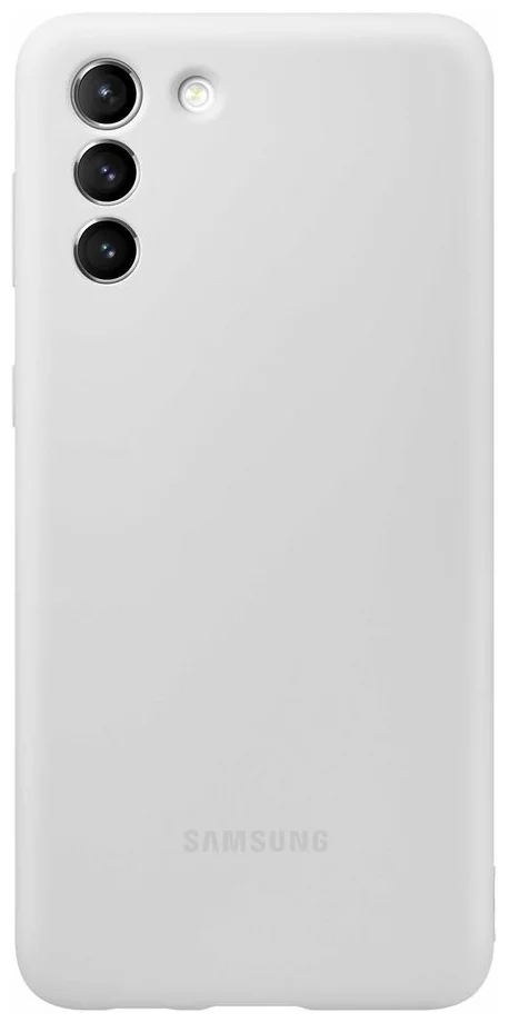 Чехол Samsung Silicone Cover для Galaxy S21+ (EF-PG996TJEGRU) серый