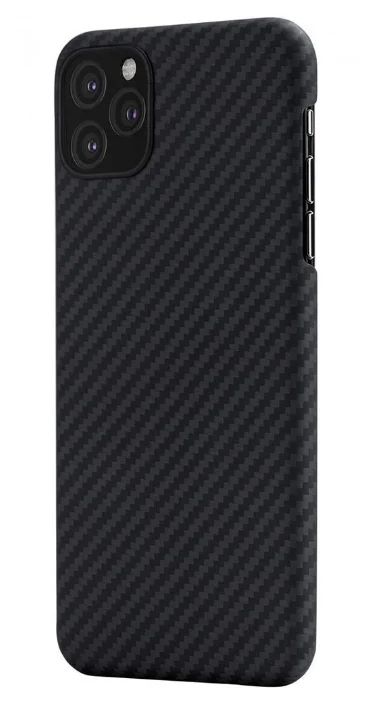 Чехол-накладка Pitaka MagEZ Case (арамид) для Apple iPhone 11 Pro Max черно-серый