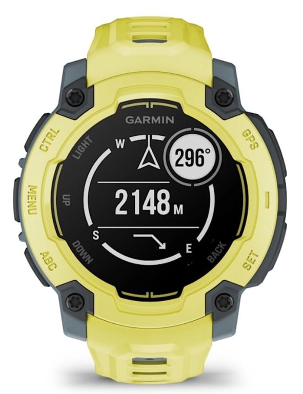 Garmin Instinct E 45 mm, Electric Lime with Electric Lime Silicone (010-02933-23) HK