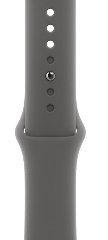 Apple Watch 46мм Sport Band, Snote Gray S/M (MXLX3)