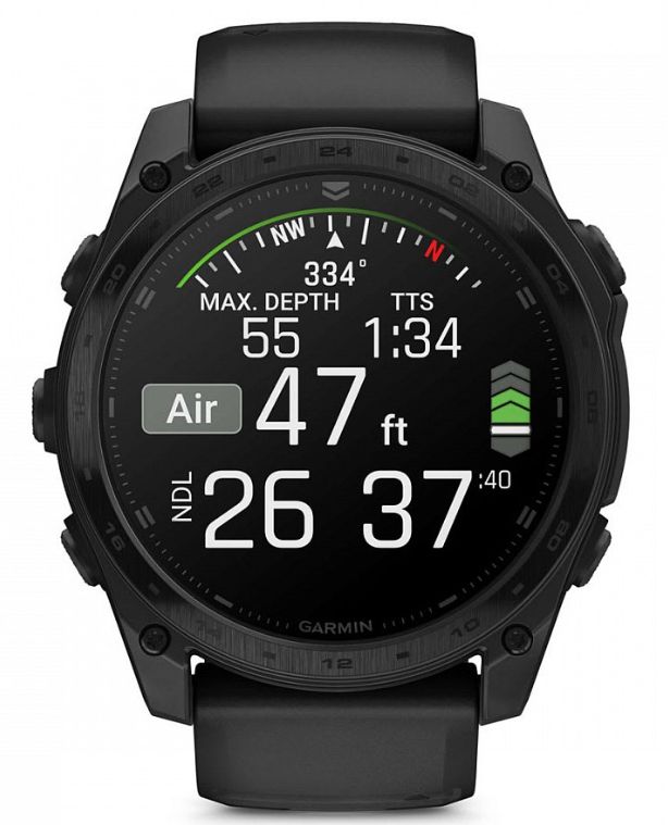 Умные часы Garmin Tactix 8 51mm AMOLED, черный (010-03406-01)